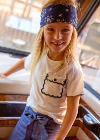 MAYORAL marškinėliai trumpomis rankovėmis, natural, 3.013-11, 128  cm 