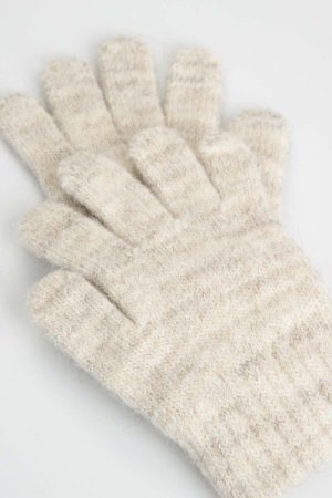 COCCODRILLO pirštuotos pirštinės BASIC ACCESSORIES, smėlio spalvos, ZC3360302BAC-002 
