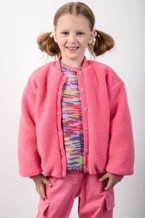 COCCODRILLO džemperis RAVE GIRL KIDS, rožinis, ZC5132501RGK-007-116, 116 cm 