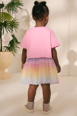 NEXT marškinėliai ir sijonas, AG9826, 110-116