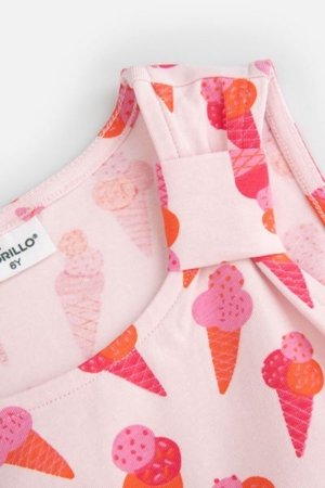 COCCODRILLO marškinėliai trumpomis rankovėmis HAPPY RETRO GIRL KIDS, spalvoti, WC5143301HGK-022-122, 122 cm 