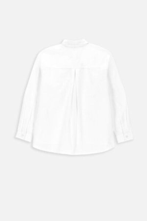 COCCODRILLO marškiniai ilgomis rankovėmis, balti, WC4140101BSG-001-164, 164  