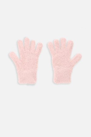 COCCODRILLO pirštuotos pirštinės ACCESSORIES WINTER GIRL, rožinės, ZC3360302AWG-007 