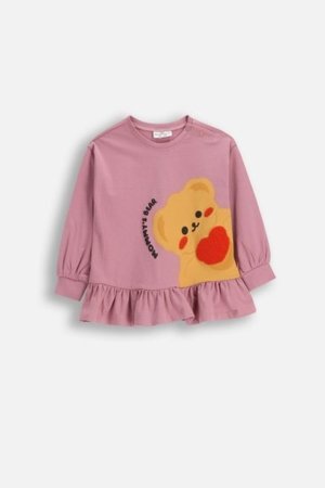 COCCODRILLO marškinėliai, rožiniai, cm 