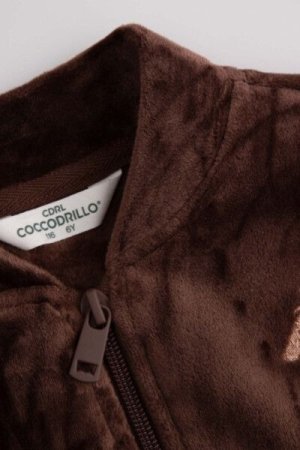 COCCODRILLO džemperis RODEO GIRL KIDS, rudas, ZC4132202RGK-018-122, 122 cm 