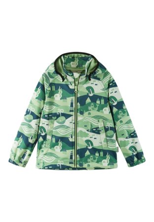 TUTTA by REIMA striukė MIKKE, Softshell, žalia, 6100027A-8009, 104 cm 
