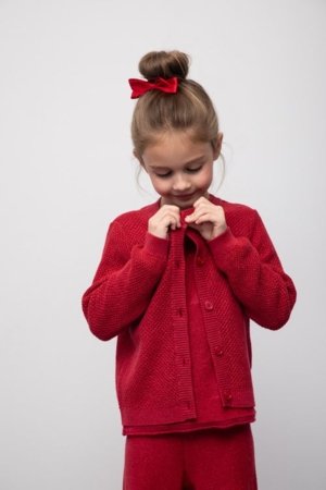 COCCODRILLO megztinis, raudonas, cm 