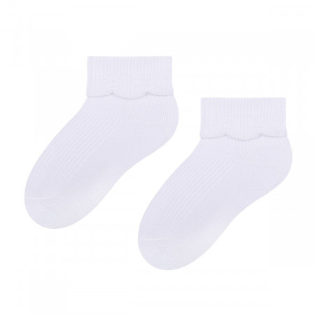 STEVEN Kojinės White 145-001 11-13 145-001 WHITE