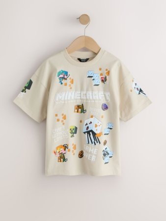 NEXT MINECRAFT marškinėliai trumpomis rankovėmis, H35600, 116 cm 