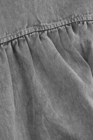 COCCODRILLO suknelė trumpomis rankovėmis, pilka, dydis 