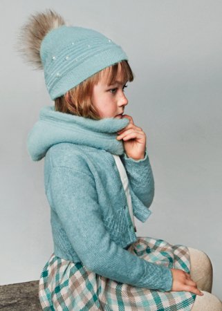 MAYORAL susegamas megztinis 6B, jade, 4.361-30, 134 cm 