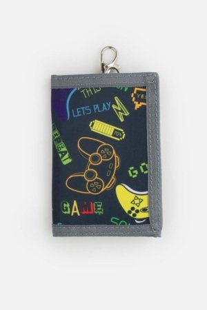 COCCODRILLO piniginė, tamsiai mėlyna, WC6651601ACC-022-000 