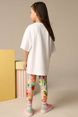 NEXT marškinėliai trumpomis rankovėmis ir tamprės, E45360 152 