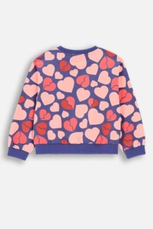 COCCODRILLO džemperis HEARTS GIRL KIDS, multicoloured, ZC4132101HGK-022-122, 122 cm 