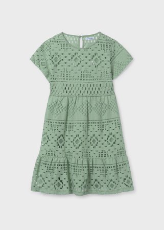 MAYORAL suknelė, sage, 6.904-94, 140 cm 