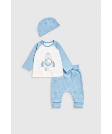 MOTHERCARE marškinėliai, kelnės ir kepurė, IF249 80 