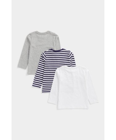 MOTHERCARE marškinėliai ilgomis rankovėmis, 3 vnt., CB139 601384