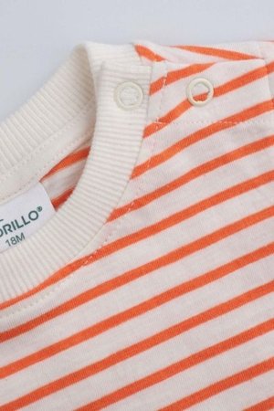 COCCODRILLO marškinėliai trumpomis rankovėmis HAPPY RETRO BOY NEWBORN, spalvoti, WC5143301HBN-022-086, 86 cm 