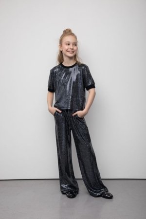 COCCODRILLO marškinėliai, sidabriniai, ZC5143202EPG-024-158, 158 cm 