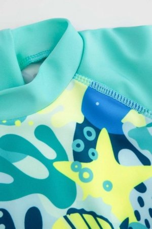 LEMON maudymosi kostiumėlis ir kepurė, žalias, WL6376801SWB-022-092, 92 dydis 