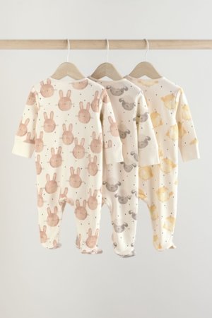 NEXT šliaužtinukas trumpomis rankovėmis, 3 vnt., AU4266, 74-80