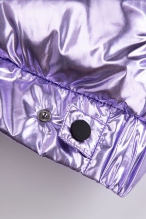 COCCODRILLO striukė OUTERWEAR GIRL JUNIOR, violetinė, cm 