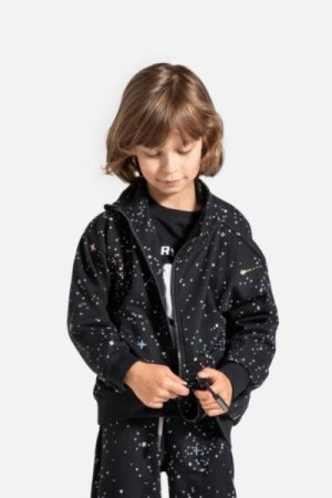COCCODRILLO džemperis WORLD OF PIXEL BOY KIDS, juodas, ZC4132202WBK-021-122, 122 cm 