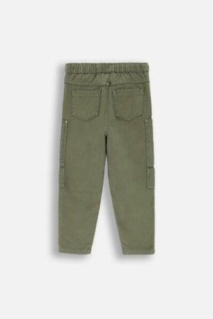 COCCODRILLO sportinės kelnės GRUNGE SWAMP BOY KIDS, žalios, ZC4119101GBK-011-122, 122 cm