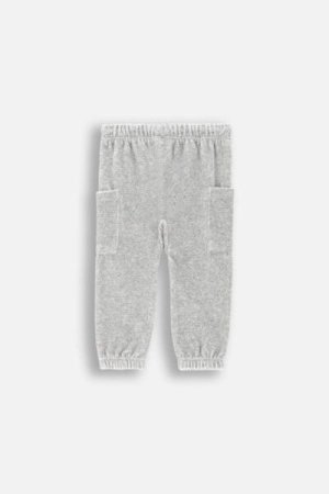COCCODRILLO sportinės kelnės MY WAY BOY NEWBORN, pilkos, ZC4120101MBN-019-086, 86 cm 