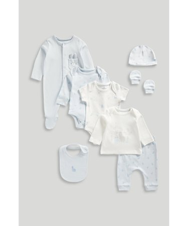 MOTHERCARE 8 dalių komplektas kūdikiui, LK406 62 