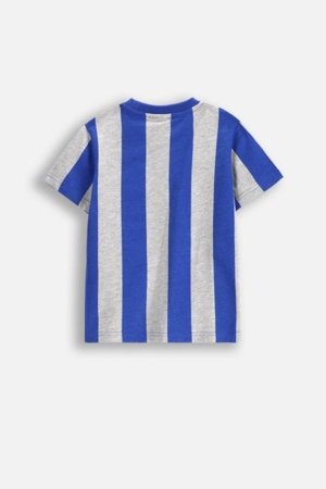 COCCODRILLO marškinėliai trumpomis rankovėmis MONOCHROME BOY KIDS, spalvoti, WC5143202MBK-022-122, 122 cm 