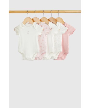 MOTHERCARE smėlinukas trumpomis rankovėmis, 5vnt., GF066 