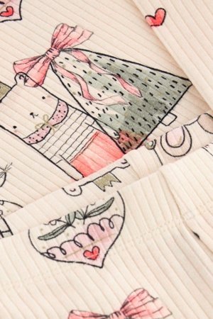 NEXT marškinėliai ilgomis rankovėmis ir tamprės, B74982 104-110 