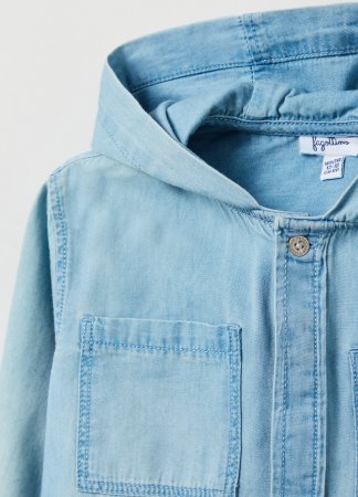 OVS BOY9-36M SHIRTS L/S 2M 24-30 BLUE 001819392 001819392