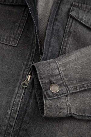 COCCODRILLO džinsinis švarkas, pilkas, WC6152301CJB-019-134, 134 cm 