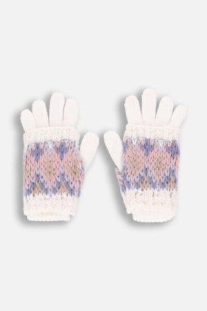 COCCODRILLO pirštuotos pirštinės ACCESSORIES WINTER GIRL, multicoloured, ZC4360316AWG-022-L, L cm 