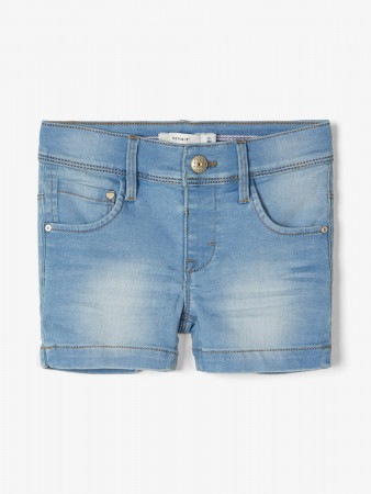 NAME IT Šortai Light Blue Denim 13173412 110 13173412-86A5FC