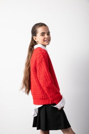 COCCODRILLO sijonas RAVE GIRL JUNIOR, juodas, ZC5125201RGJ-021-152, 152 cm 
