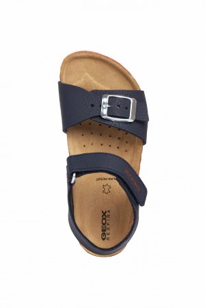 GEOX basutės, tamsiai mėlynos, J028LB-000EK-C0735 J028LB-000EK-C0735-3