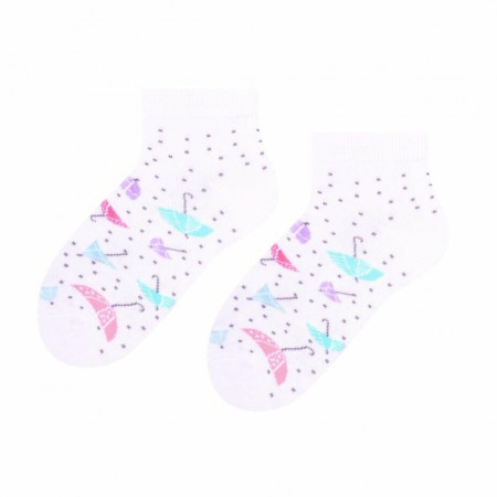 STEVEN Kojinės White 004-146 26-28 004-146 WHITE