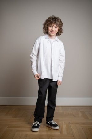 COCCODRILLO kelnės, juodos, dydis 