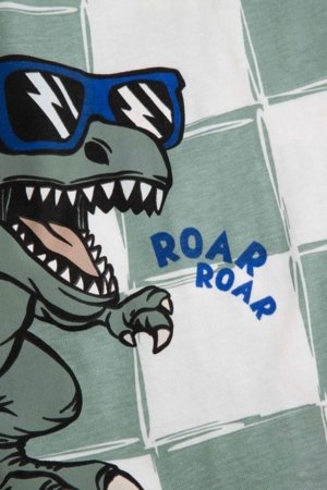 COCCODRILLO marškinėliai trumpomis rankovėmis, žali, cm 