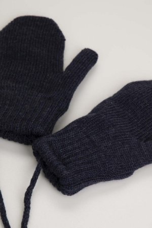COCCODRILLO kumštinės pirštinės ACCESSORIES WINTER BOY, tamsiai mėlynos, ZC3360102AWB-015 