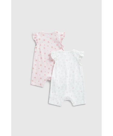 MOTHERCARE šliaužtinukas trumpomis rankovėmis, 2vnt., GF079 