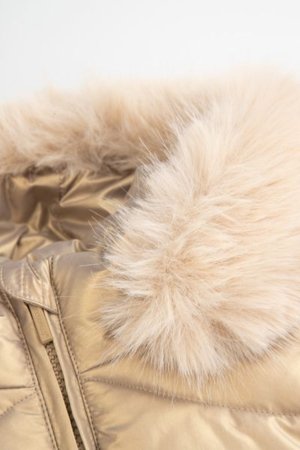 COCCODRILLO striukė OUTERWEAR GIRL KIDS, auksinė, ZC5152108OGK-023-110, 110 cm 