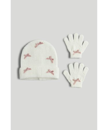 MOTHERCARE pirštinės ir kepurė, AW11901 6-8 m. 