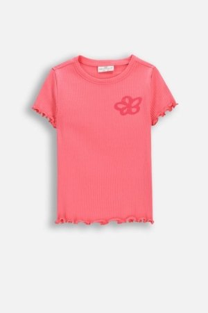 COCCODRILLO marškinėliai trumpomis rankovėmis, rožiniai, WC6143203RGK-025-110, 110 cm 