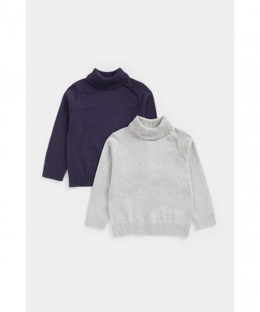 MOTHERCARE megztinis aukštu kaklu, 2 vnt., CB156 601981