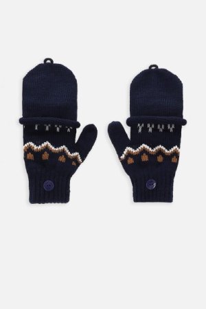 COCCODRILLO pirštuotos pirštinės ACCESSORIES WINTER BOY, multicoloured, ZC3360401AWB-022-,   