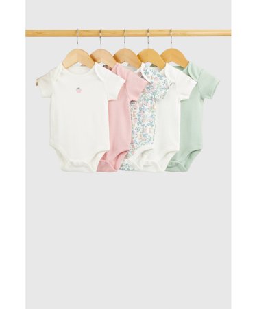 MOTHERCARE smėlinukas trumpomis rankovėmis, 5vnt., GF068 